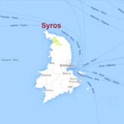 Map of Syros